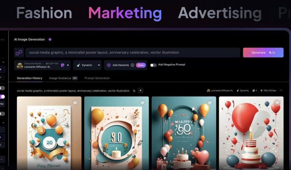 Leonardo AI marketing tool