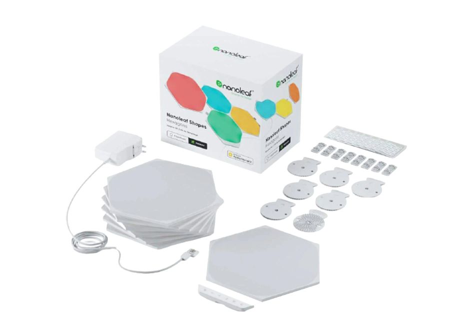 Nanoleaf Shapes Hexagon Smarter Kit installation