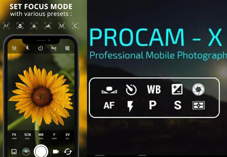 ProCam X best android camera apps