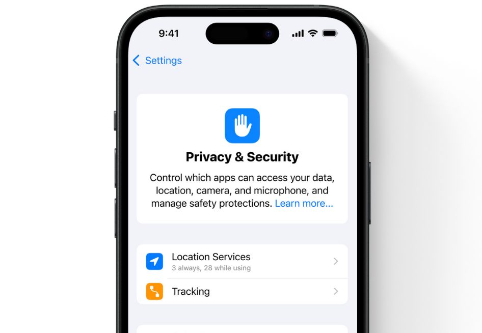 apple ios 18 privacy & security